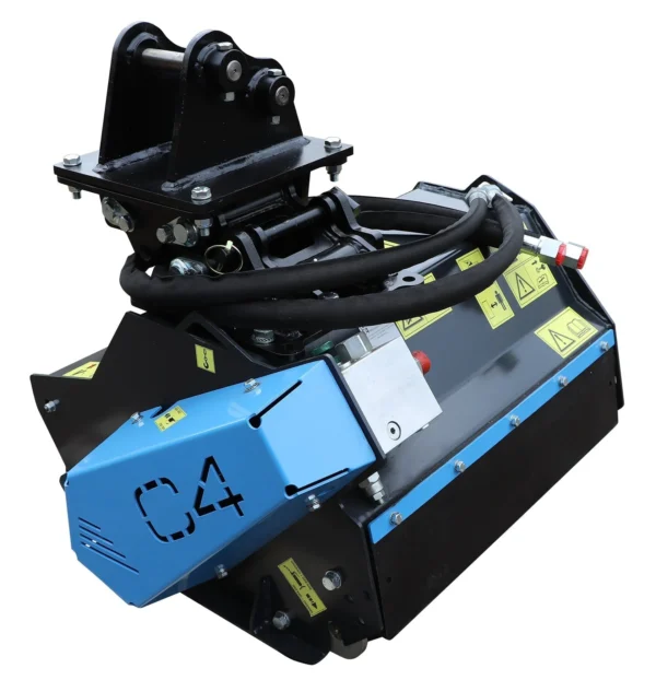 JB Equipment - C4 Mini Excavator Flail Head - A60/A80/A90 - 60cm, 80cm, 90cm - 1 to 3 Ton Excavator - Image 3