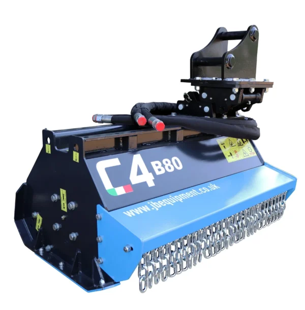 JB Equipment C4 Excavator Flail Head - B80/100 - 80cm or 100cm - 3 to 6 Ton Excavator - Image 2