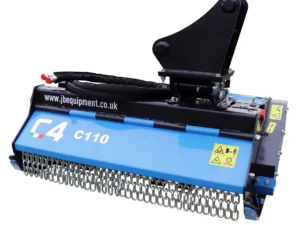 JB Equipment - C4 Excavator Flail Head - C90-110 - 90cm or 110cm - 5 to 10 Tonne Excavator
