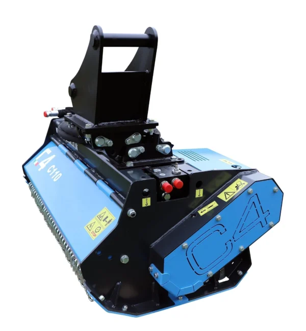 JB Equipment - C4 Excavator Flail Head - C90-110 - 90cm or 110cm - 5 to 10 Tonne Excavator - Image 4
