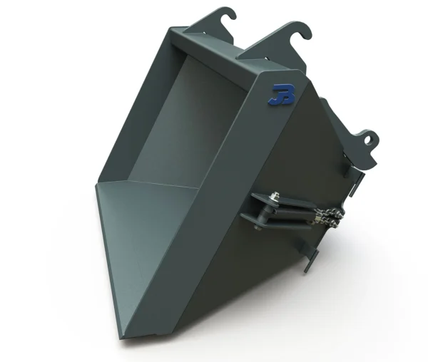 JB Equipment - 1 Cubic Telehandler Bag Filling Bucket to fit JCB Q-FIT, Merlo, Manitou, Matbro & More