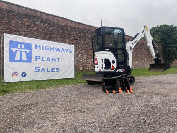 NOW SOLD - 2022 Bobcat E20Z - Just 70 Hours - Image 9