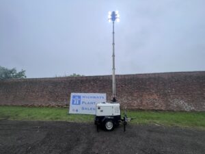 NOW SOLD Trime X-ECOK2 Single Axle LED Lighting Tower - Low Hours