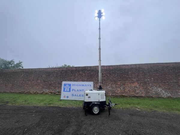 NOW SOLD Trime X-ECOK2 Single Axle LED Lighting Tower - Low Hours