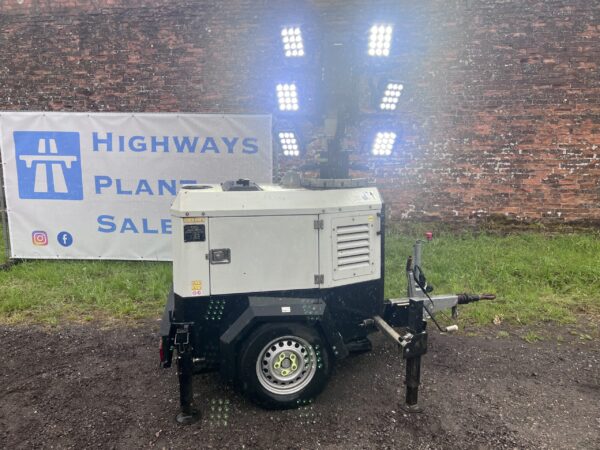 NOW SOLD Trime X-ECOK2 Single Axle LED Lighting Tower - Low Hours - Image 13