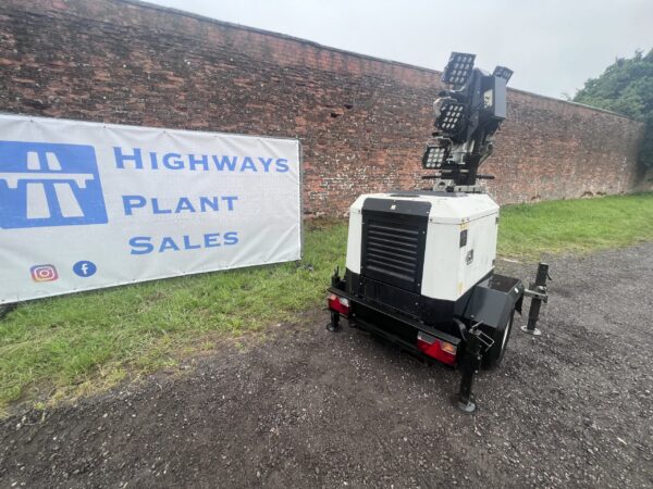 NOW SOLD Trime X-ECOK2 Single Axle LED Lighting Tower - Low Hours - Image 10