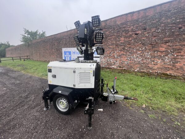 NOW SOLD Trime X-ECOK2 Single Axle LED Lighting Tower - Low Hours - Image 9