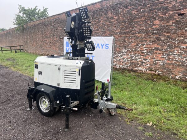 NOW SOLD Trime X-ECOK2 Single Axle LED Lighting Tower - Low Hours - Image 12