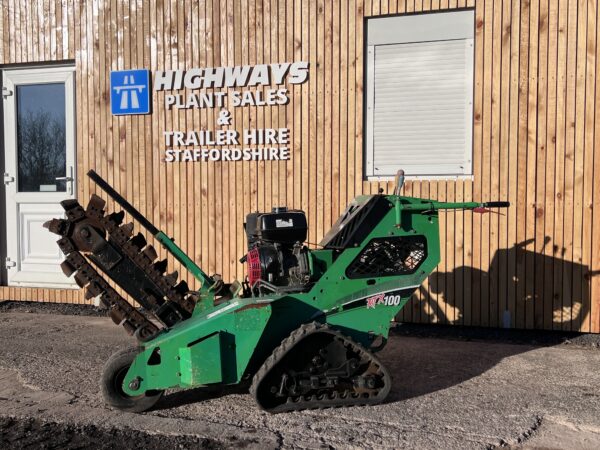 NOW SOLD - 2016 Vermeer RTX100 Pedestrian Trencher - Low Hours - Image 9