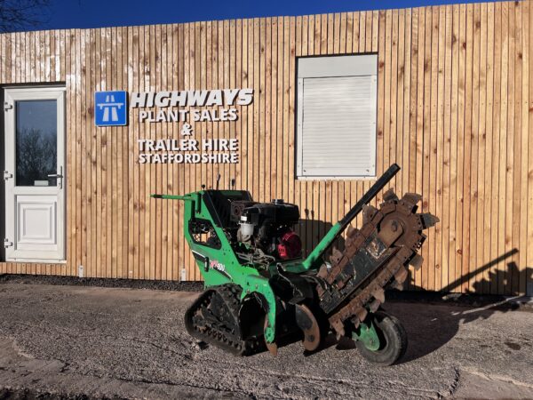NOW SOLD - 2016 Vermeer RTX100 Pedestrian Trencher - Low Hours - Image 8