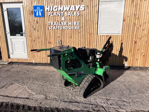 NOW SOLD - 2016 Vermeer RTX100 Pedestrian Trencher - Low Hours - Image 3