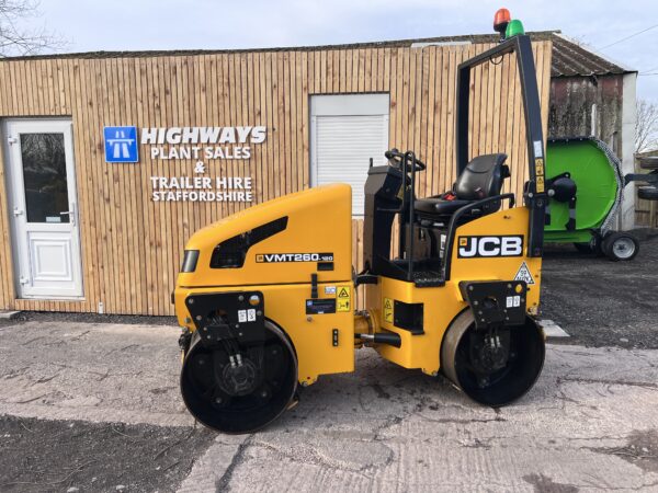 NOW SOLD - 2018 JCB VMT260-120 Double Drum Vibrating Roller - Image 8