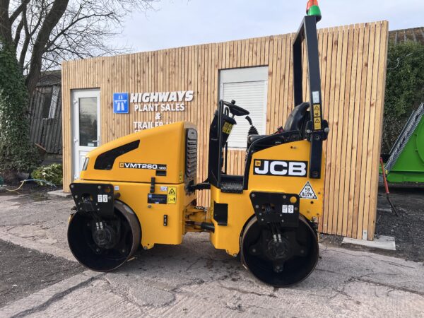 NOW SOLD - 2018 JCB VMT260-120 Double Drum Vibrating Roller - Image 9