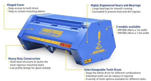 Auger Torque VM1000 Fixed Tooth Mulcher - Image 7