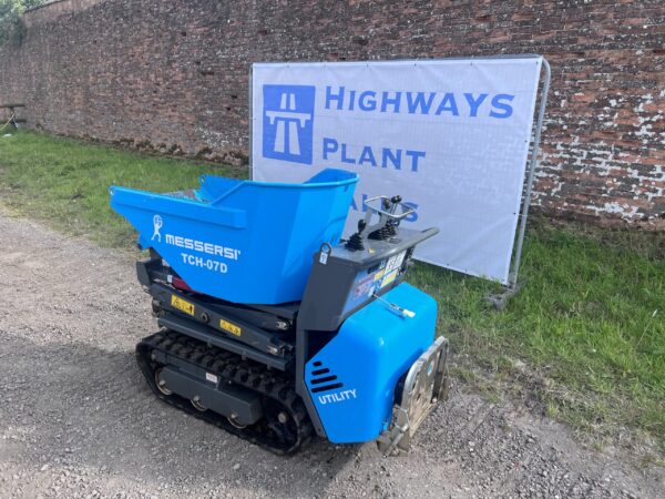 NOW SOLD - 2018 Messersi TCH-07D Tracked High Tip / Lift Dumper  Just 18 Hours ! - Image 8