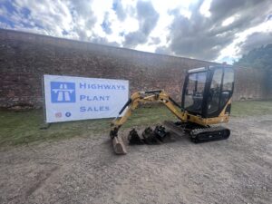 NOW SOLD - 2018 CAT 301.4  1.4 Ton Mini Digger Excavator - (Just 800 Hours !)
