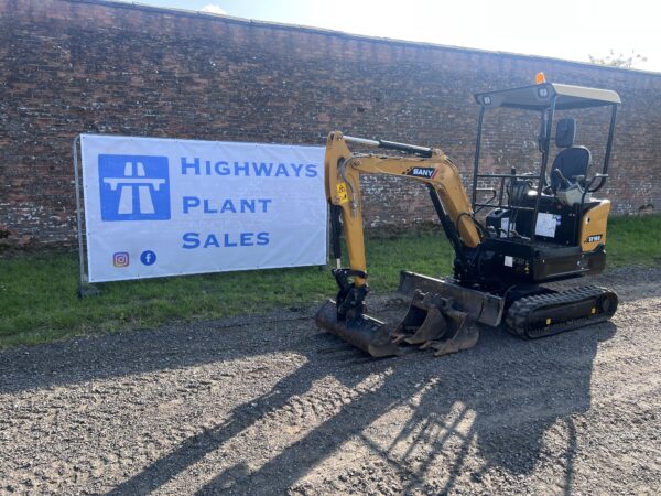 NOW SOLD - 2021 SANY SY16C 1.6 Ton Mini Digger Excavator - Low Hours - Image 2