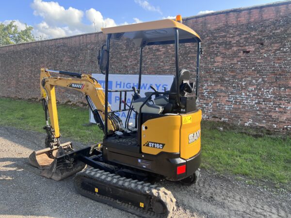 NOW SOLD - 2021 SANY SY16C 1.6 Ton Mini Digger Excavator - Low Hours - Image 11