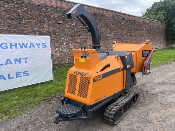 NOW SOLD 2020 Forst TR8 Tracked Chipper - Low Hours - Image 12