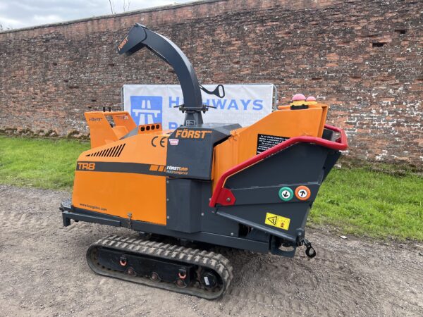 NOW SOLD 2020 Forst TR8 Tracked Chipper - Low Hours - Image 11