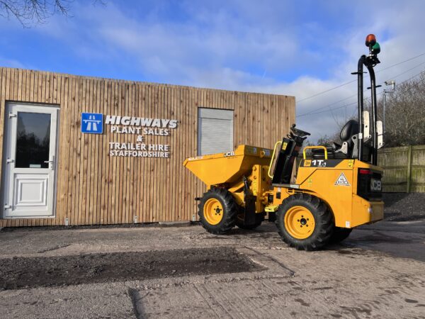 NOW SOLD  2019 JCB 1 Ton High Tip Dumper  Hours 500