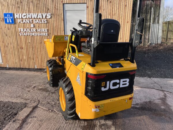 NOW SOLD  2019 JCB 1 Ton High Tip Dumper  Hours 500 - Image 7
