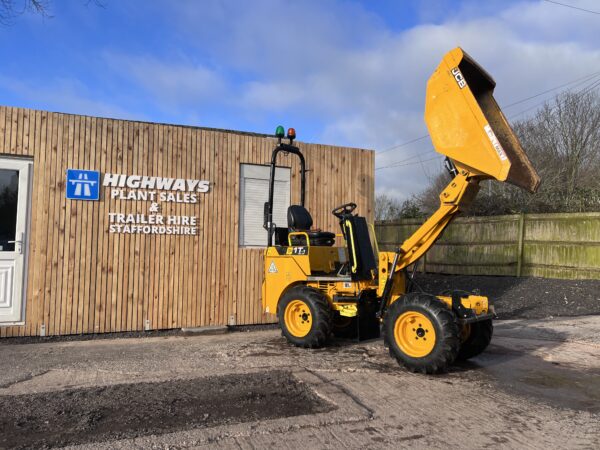 NOW SOLD  2019 JCB 1 Ton High Tip Dumper  Hours 500 - Image 4