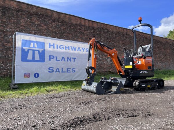 NOW SOLD - 2022 Doosan DX10Z Micro Excavator Just 10 Hours !