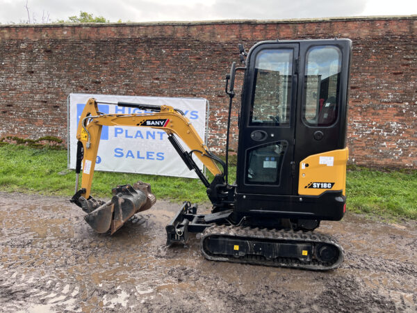 NOW SOLD - 2022 Sany SY18C 1.8 Ton Mini Digger Excavator (Just 90 Hours !) - Image 13