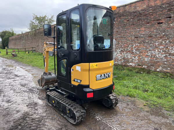 NOW SOLD - 2022 Sany SY18C 1.8 Ton Mini Digger Excavator (Just 90 Hours !) - Image 11