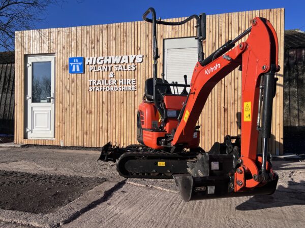 NOW SOLD - 2020 Kubota U10-3 1 Ton Micro / Mini Digger Excavator  Just 150 Hours - Image 7