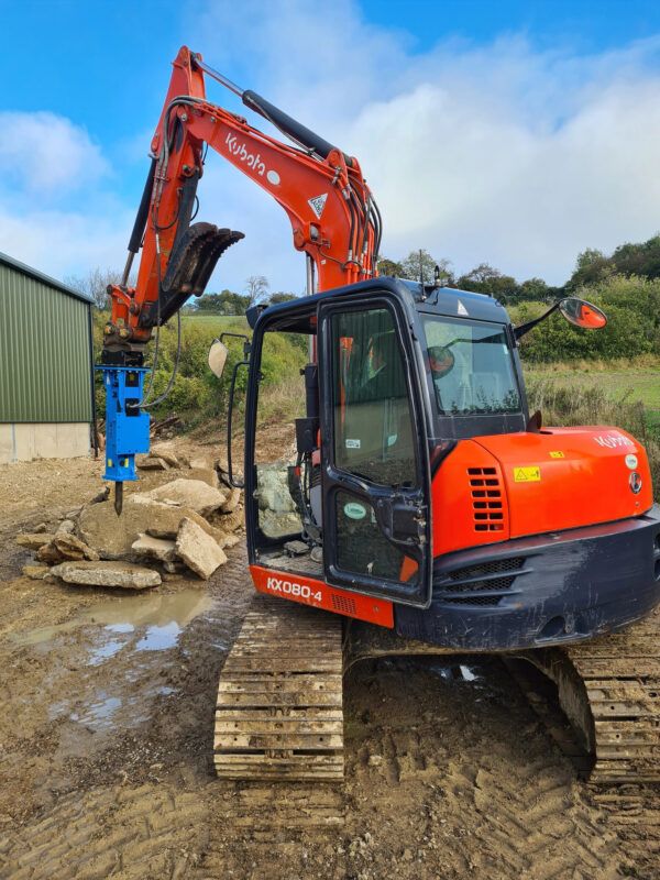 JB Equipment - JB1000 Hydraulic Excavator Breaker - 12 to 16 Tonne - Image 2