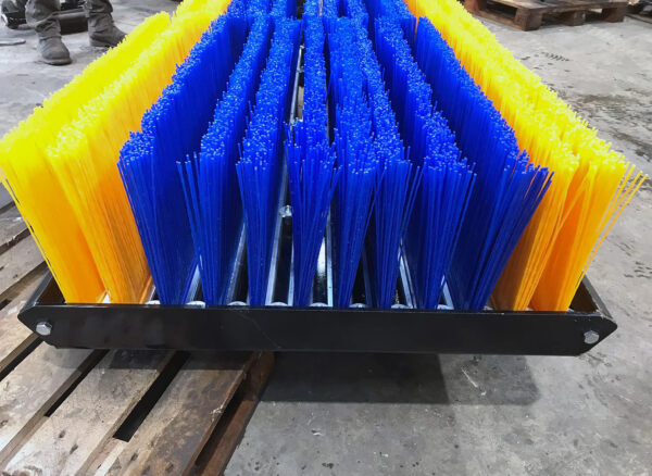 JB Equipment - Sweeper Brush Attachment Excavator & Forklift Brush / Broom Attachment - 1800mm (12 Rows) - Image 3