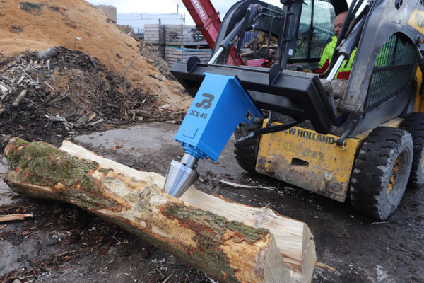 JB Equipment - Hydraulic Excavator Cone Log Splitters