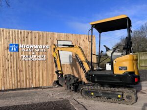 2022 SANY SY16 Canopy Excavator  Just 140 Hours