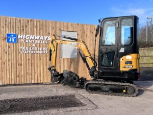 NOW SOLD - Brand New SANY SY18C 1.8 Ton Cabbed Excavator