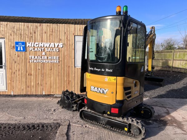 NOW SOLD - Brand New SANY SY18C 1.8 Ton Cabbed Excavator - Image 9
