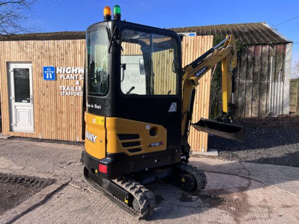 NOW SOLD - Brand New SANY SY18C 1.8 Ton Cabbed Excavator - Image 10