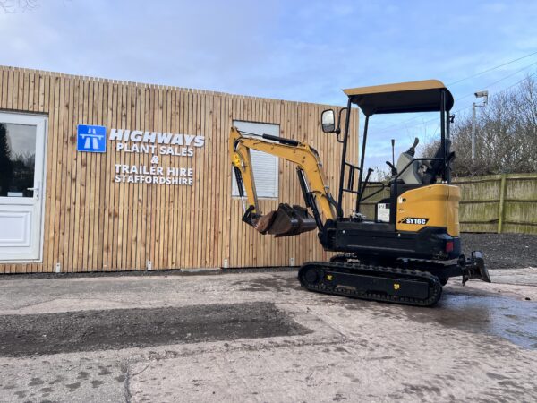 2021 Sany SY16  Canopy Excavator Just 570 Hours - Image 11