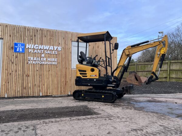 2021 Sany SY16  Canopy Excavator Just 570 Hours - Image 4