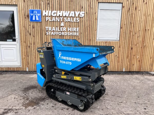 NOW SOLD  Messersi TCH-07D Tracked Dumper  –  Just 50 Hours From New ! - Image 3