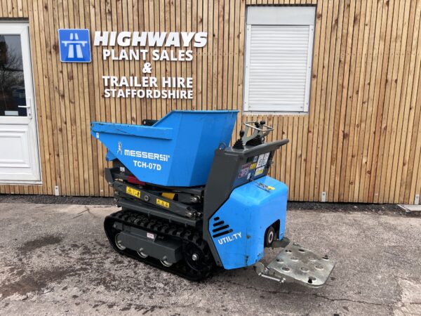NOW SOLD  Messersi TCH-07D Tracked Dumper  –  Just 50 Hours From New ! - Image 5