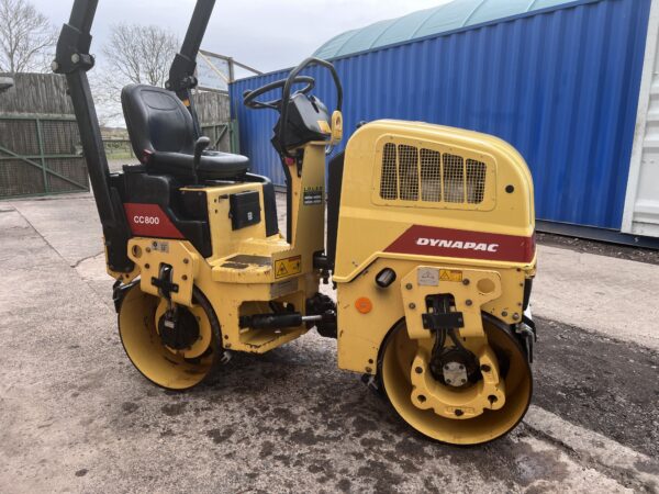 NOW SOLD  2009 Dynapac CC800 80cm 800mm Ride On Vibrating Twin Drum Roller Just 250 Hours - Image 7