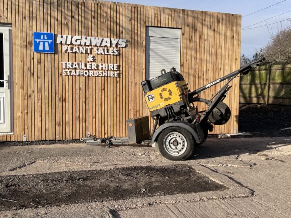 NOW SOLD 2020 Mecalac MBR71 Single Drum Pedestrian Roller