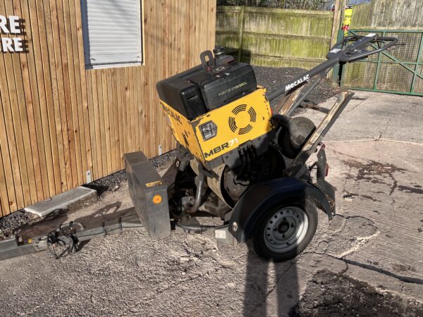 NOW SOLD 2020 Mecalac MBR71 Single Drum Pedestrian Roller - Image 3