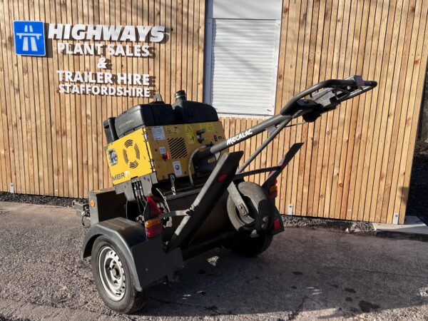 NOW SOLD 2020 Mecalac MBR71 Single Drum Pedestrian Roller - Image 4