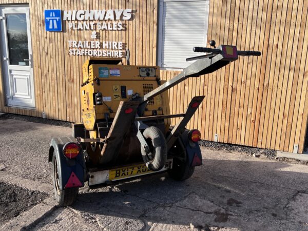 NOW SOLD 2020 Mecalac MBR71 Single Drum Pedestrian Roller - Image 5