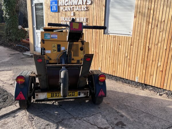 NOW SOLD 2020 Mecalac MBR71 Single Drum Pedestrian Roller - Image 6