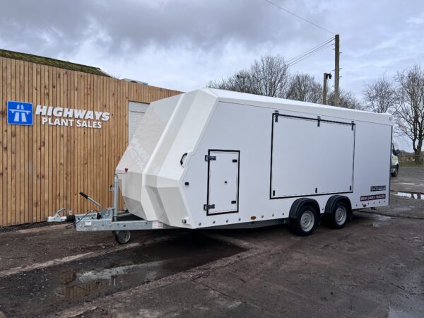 NOW SOLD - Brand New Brian James Race Sport Enclosed Car Transporter 5.0m x 2.0m Bed, 3.0t, 2 Axle