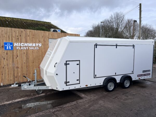 NOW SOLD - Brand New Brian James Race Sport Enclosed Car Transporter 5.0m x 2.0m Bed, 3.0t, 2 Axle - Image 2